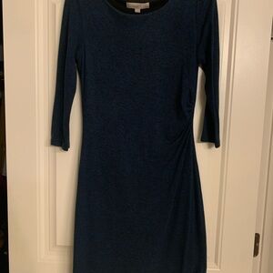 Elegant Blue Women's Dress
